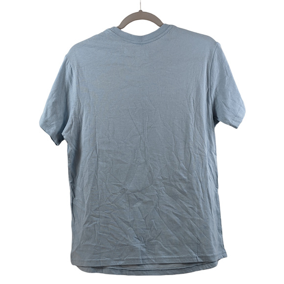 Dolly Parton Short Sleeve Graphic TShirt S Blue Country Icon Casual Layer Staple - Picture 2 of 7